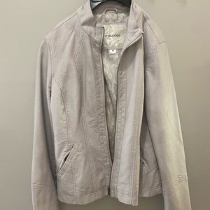 Maurices faux leather vintage jacket